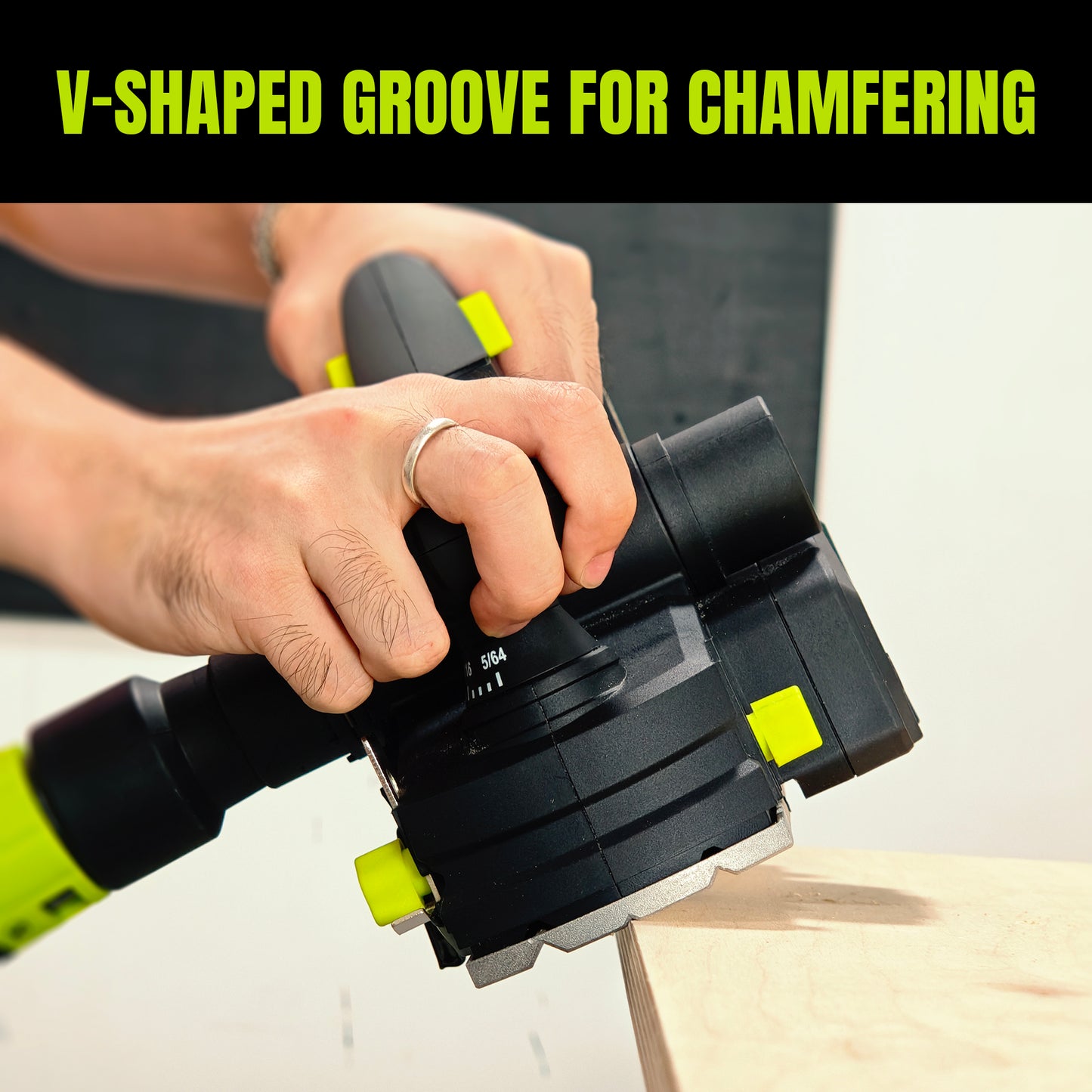 Yowmoft 20V C2X Series Cordless Planer BPC-2 Kit(with 4.0Ah battery and Charger)