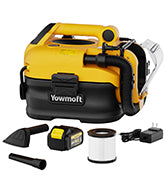 Yowmoft Cordless Shop Vac